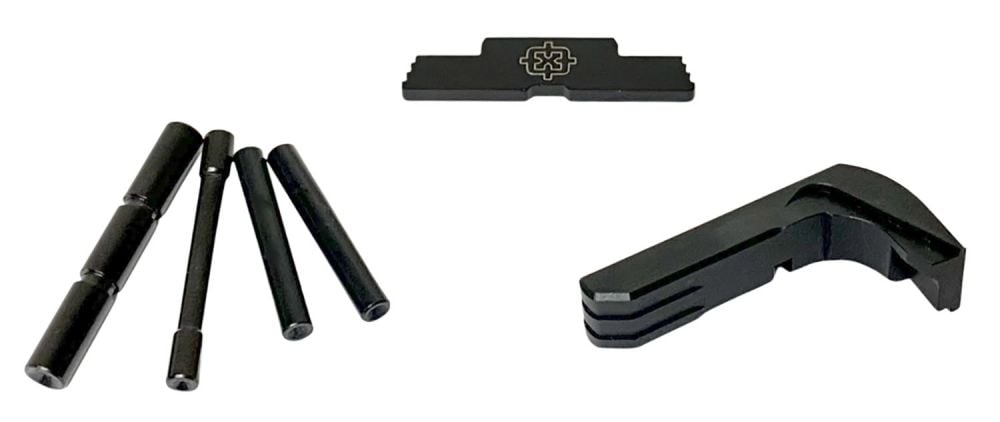 Cross Armory CRP800KBK 3-Piece Upgrade Kit for P80 Gen 1-3 Black