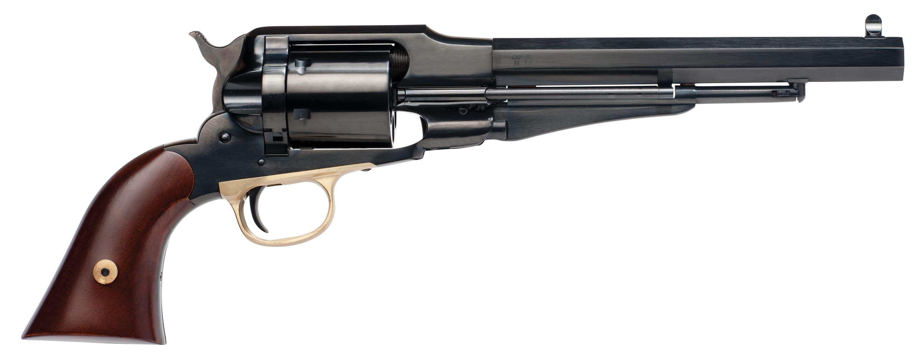 CIMARRON 1858 Model Army 45LC 8" 6rd Single Action Revolver - Black