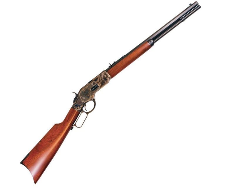 Cimarron 1873 Deluxe .32-20 Winchester Case Colored And Blued Rifle