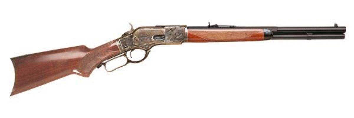 Cimarron 1873 Deluxe Texas Brush Popper .45 Colt Standard Blue Rifle