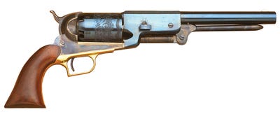 Cimarron Walker Dragoon 44 Caliber 9" 6rd - Walnut