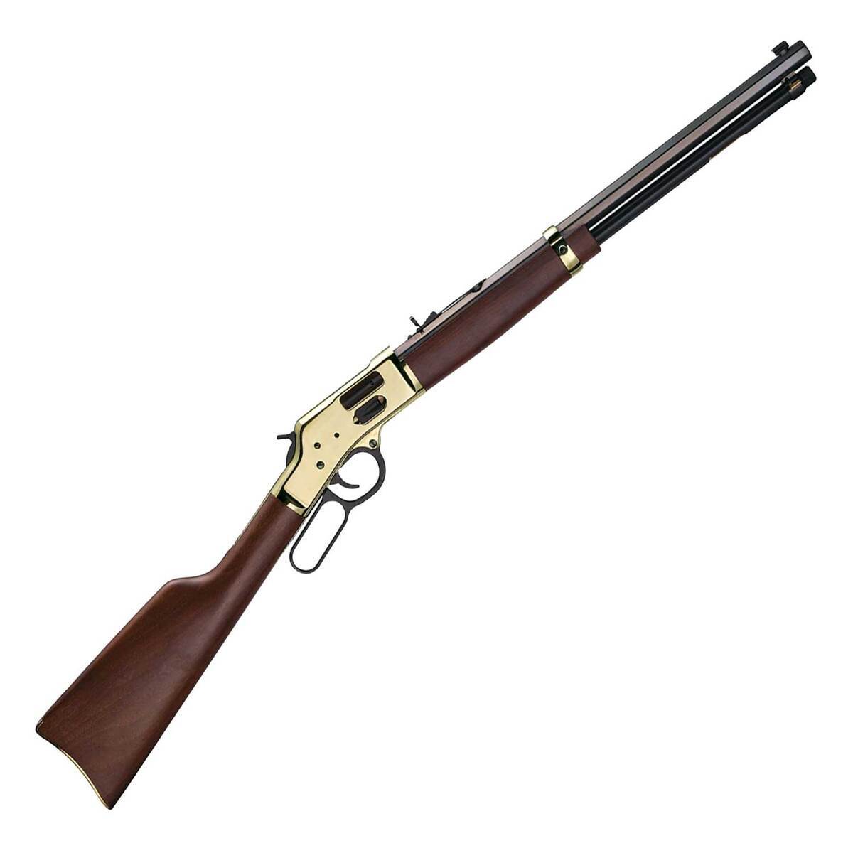 Henry Big Boy 357 Magnum Brass Side Gate Polished Hardened Brass Lever Action Rifle - 20in
