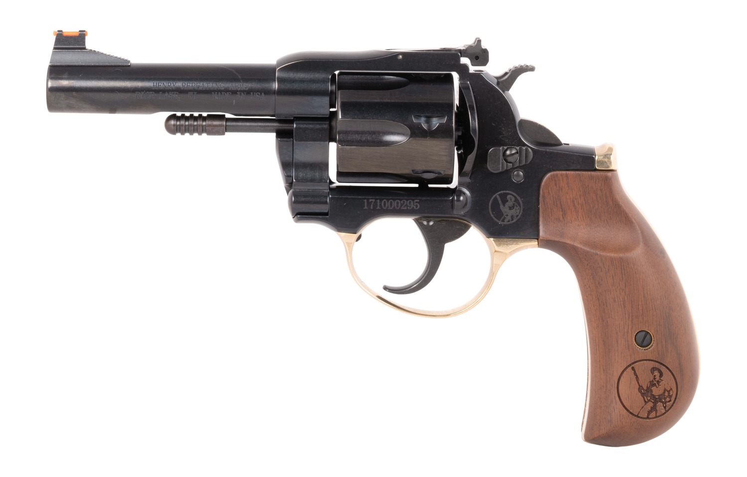 HENRY Big Boy Deadeye 357Mag/38Spl 4" 6rd Birdshead - Walnut
