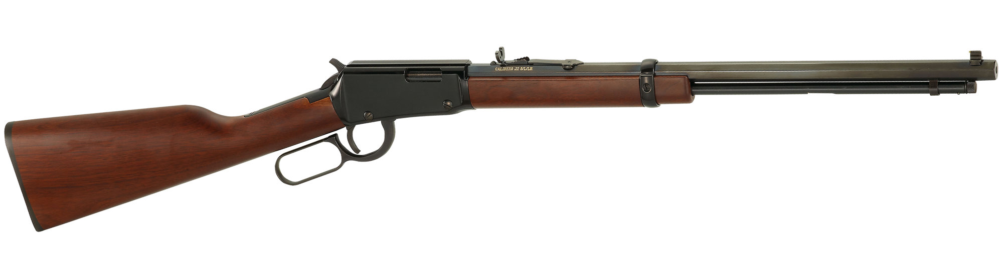 HENRY Lever Action Frontier 22LR 20" 16rd Rifle - Blued / Walnut