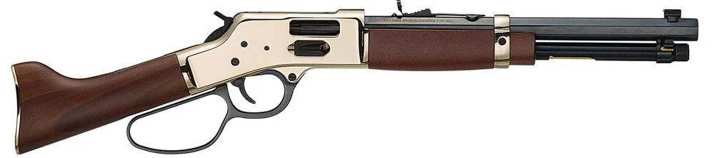 Henry Repeating Arms Big Boy Mare's Leg Side Gate .357 Mag .38 Special Blue Barrel Hardened Brass Receiver Pistol