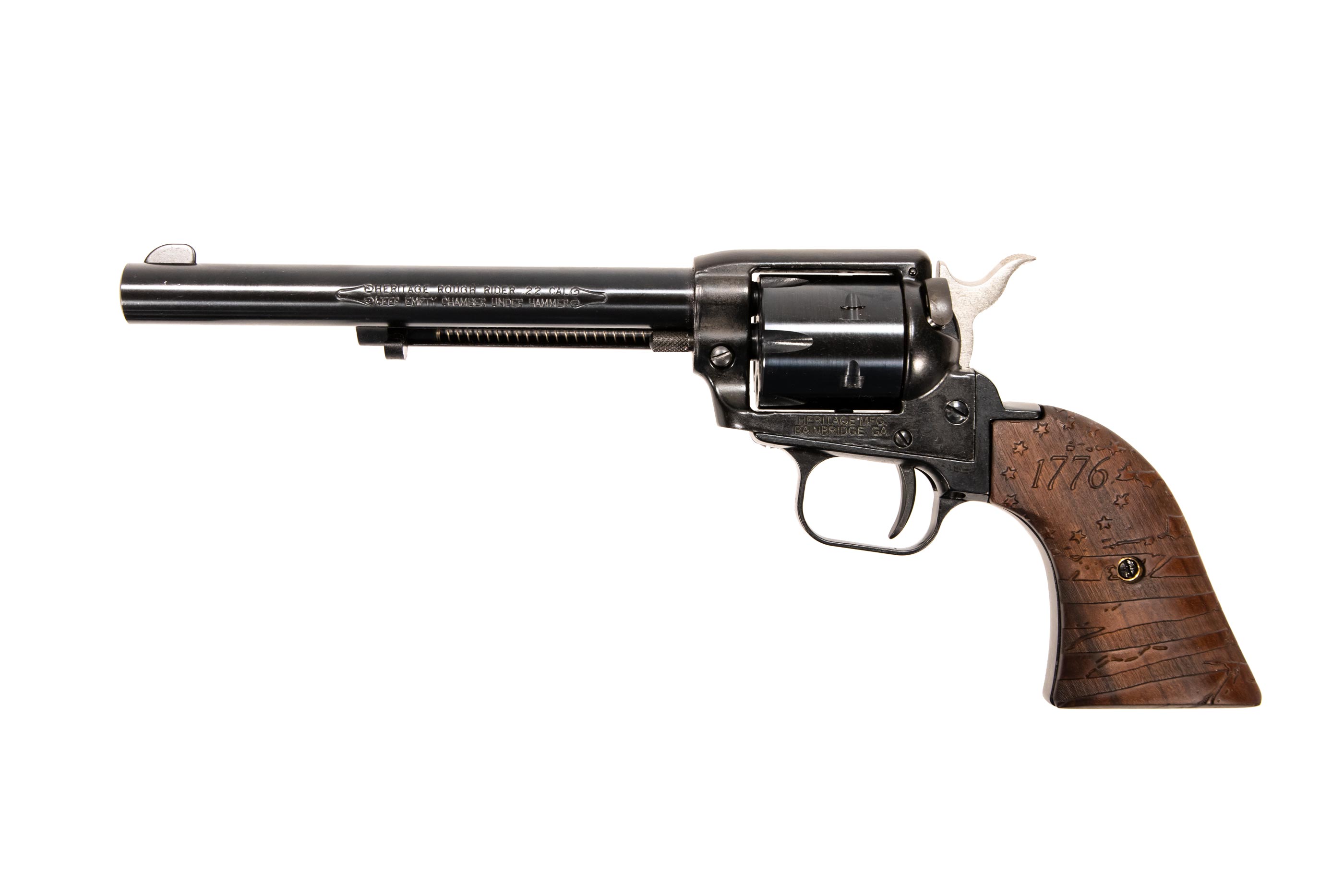 HERITAGE Rough Rider 22LR 6.5" 6rd Revolver - 1776 US Flag Grips