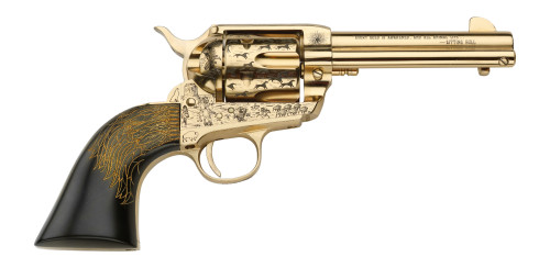 Pietta Keeper 1873 Single Action Army Style .357 Mag Polished Stainless Steel Revolver