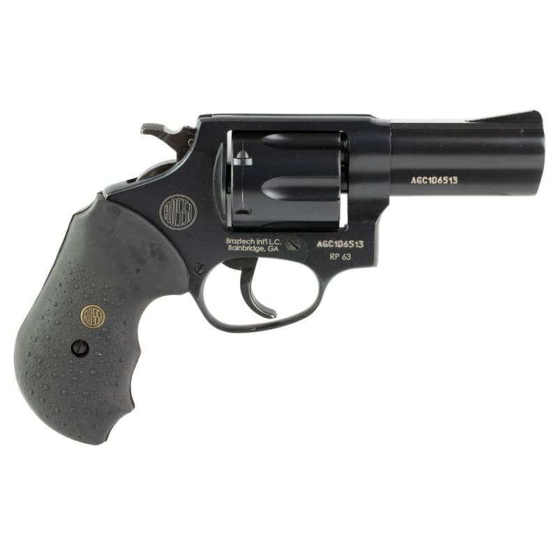 Rossi RP63 Double/Single Action, 6 Round, Steel Framed, .357 Magnum Revolver, 3" Barrel, Rubber Grip - Blued Finish - 2-RP631