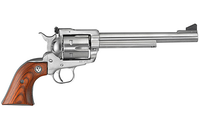 RUGER Blackhawk SA 45LC 7.5" 6rd Revolver - Stainless | Hardwood