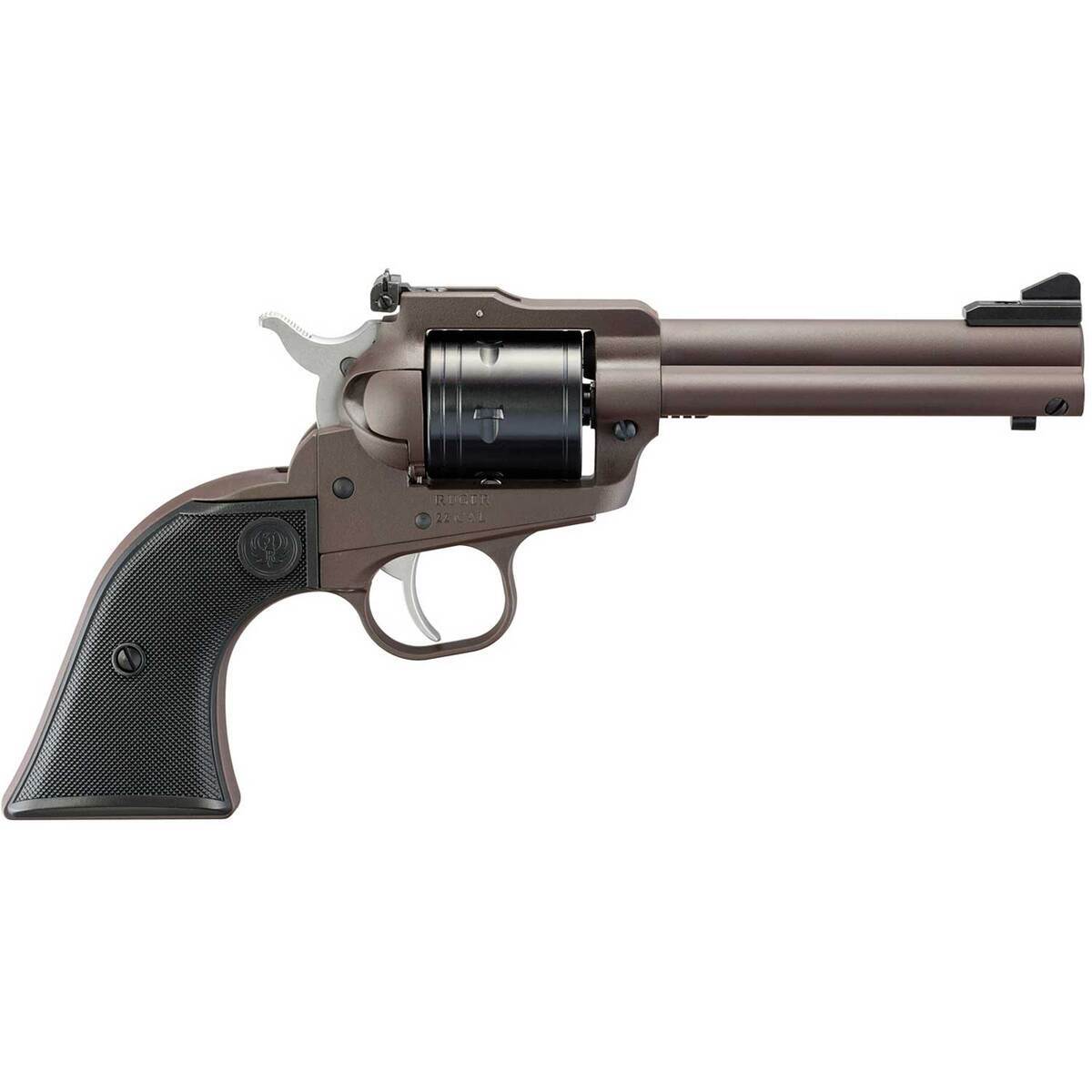 Ruger Super Wrangler 250th Anniversary 22 Long Rifle/22 WMR (22 Mag) 4.62in Dark Bronze Cerakote Revolver - 6 Rounds