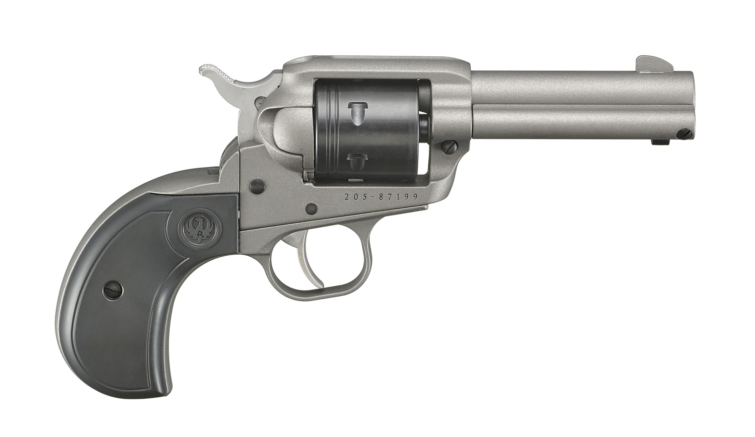 RUGER Wrangler Birdshead 22LR 3.8in Silver