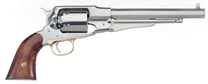 UBERTI 1858 New Army Revolver Stainless Steel 44 8" 6rd