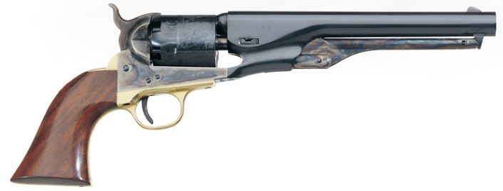 UBERTI 1861 Navy Revolver CB 36Cal 7.5" Blue CH Frame 6rd