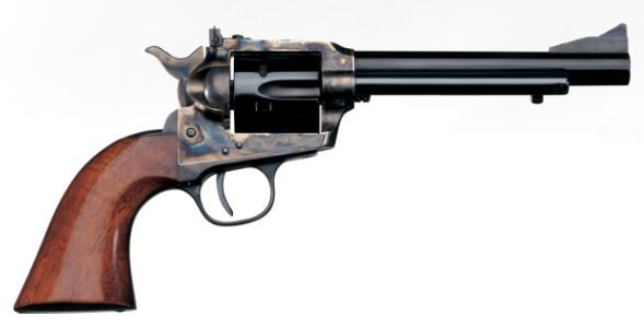 UBERTI 1873 Catlmn Stallion Target NM Steel 38Spl 5.5" 6r