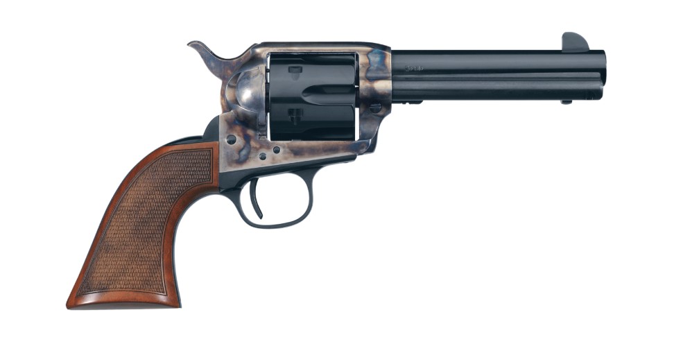 UBERTI 1873 Cattleman El Patron New Model 4.7" 6rd - Case Hardened - FACTORY BLEM