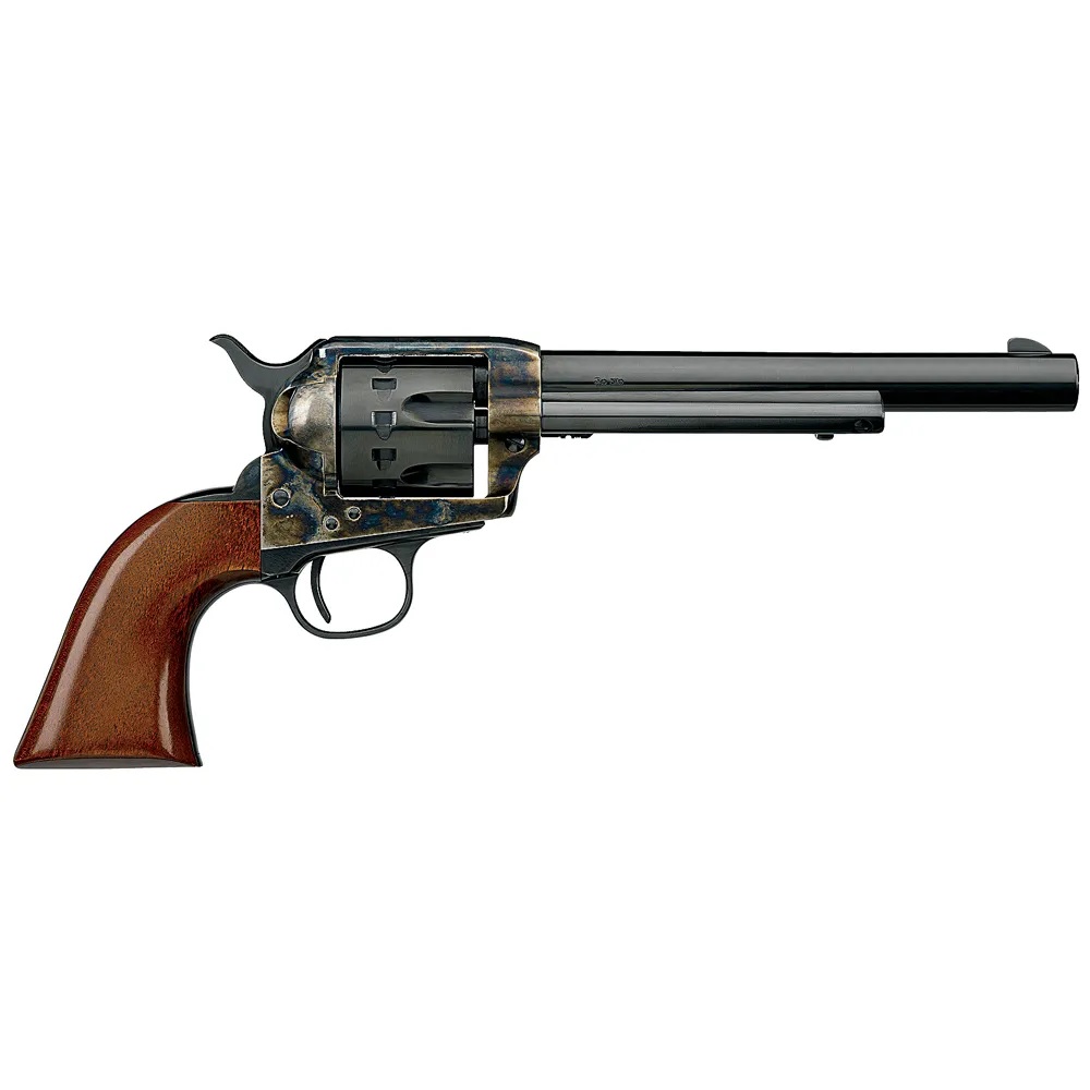 UBERTI 1873 Cattleman NM 22LR 7.5" 12rd Revolver - Case Hardened / Walnut