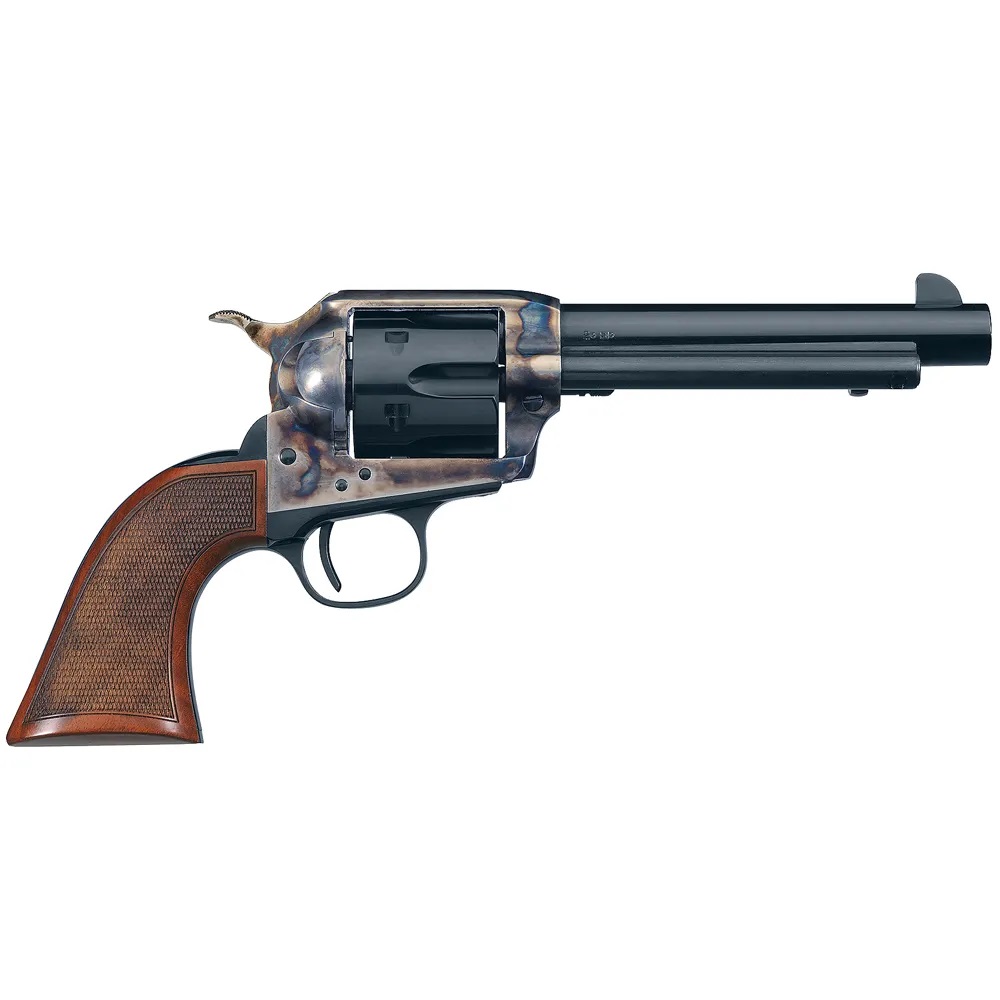 UBERTI 1873 Cattleman Short Stroke 45LC 5.5" 6rd Revolver - Case Hardened | Walnut