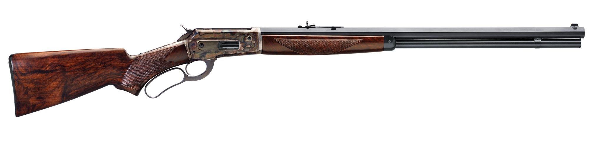 UBERTI 1886 Sporting 45-70 GOVT 25.5" 8rd Lever Rifle w/ Octagon Barrel - Case Hardened | Walnut