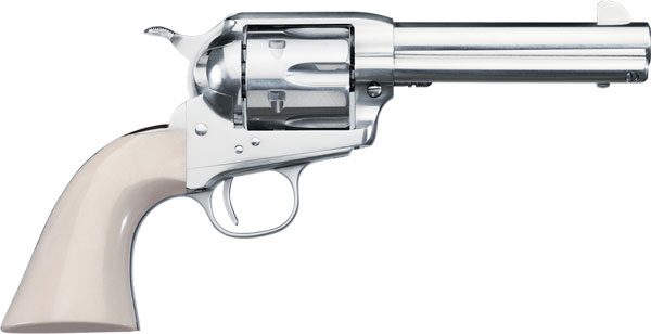 UBERTI Short Stroke SASS Pro Nickel 357 Mag 4.75" 6rd