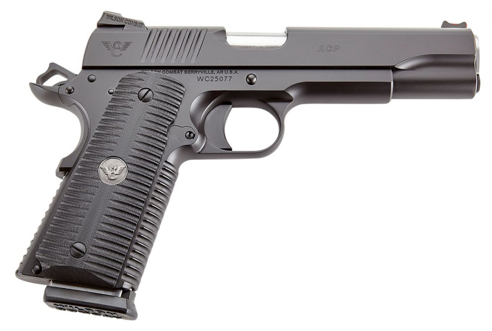 Wilson Combat ACP Full-Size Single Action Only 9mm Black Armor-Tuff Pistol