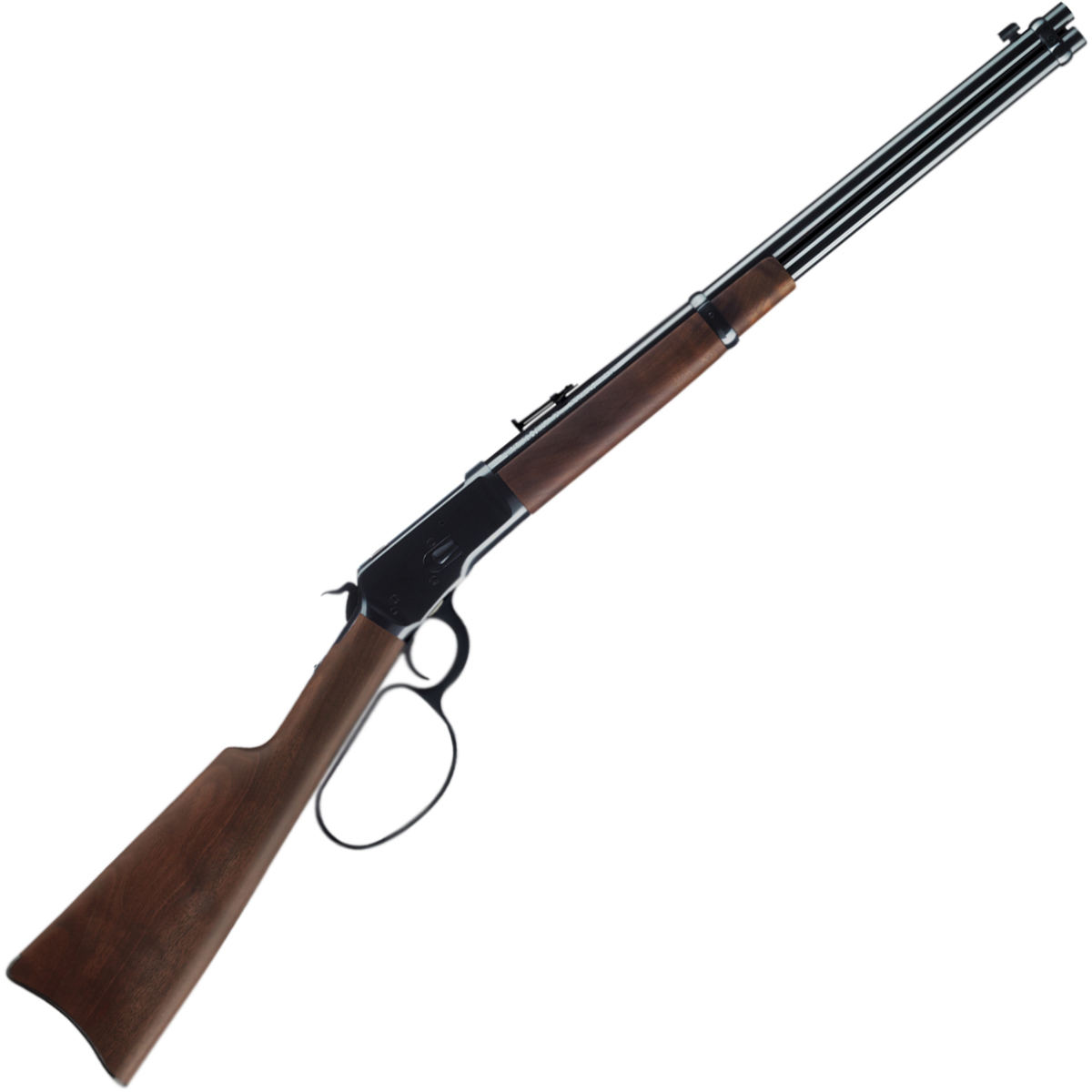 Winchester Model 1892 Large Loop 357 Magnum Brush Polished Blued Lever Action Carbine Rifle - 20in